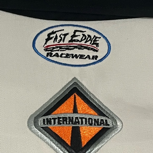 Vintage size XL Fast Eddie Miller Industries Button-Up Shirt NASCAR - Picture 5 of 10